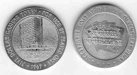 Details about   1967 STERLING SILVER LAS VEGAS NEVADA $5 SHOWBOAT HOTEL & CASINO GAMING TOKEN 